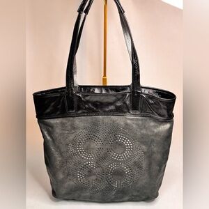 Coach Audrey Shoulder Tote in Black